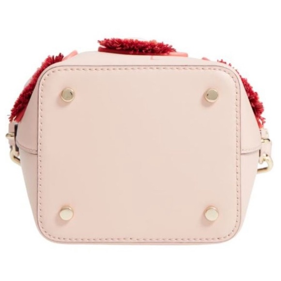 Kate Spade By The Pool Flamingo Pippa Bucket Bag - Picture 9 of 12